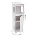 Colonne de salle de bain ventilée en PVC 28 × 25 × 90 cm