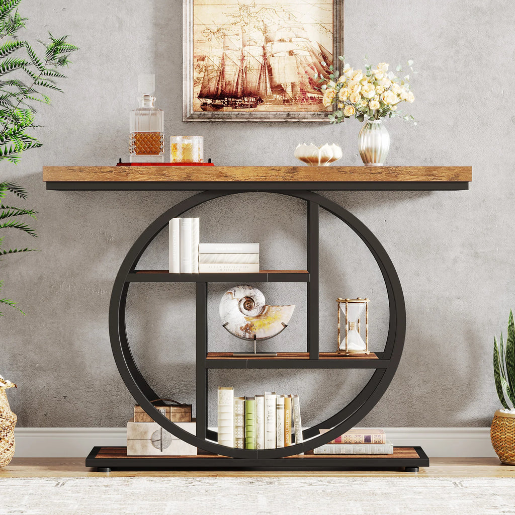 Console d’entrée industrielle à 4 niveaux 105 cm