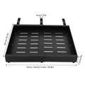 Tiroir de rangement extractible et extensible sans perçage