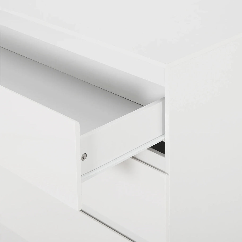 Commode à langer 2-en-1 avec 3 tiroirs