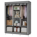 Armoire en tissu avec penderie 126 × 44 × 170 cm