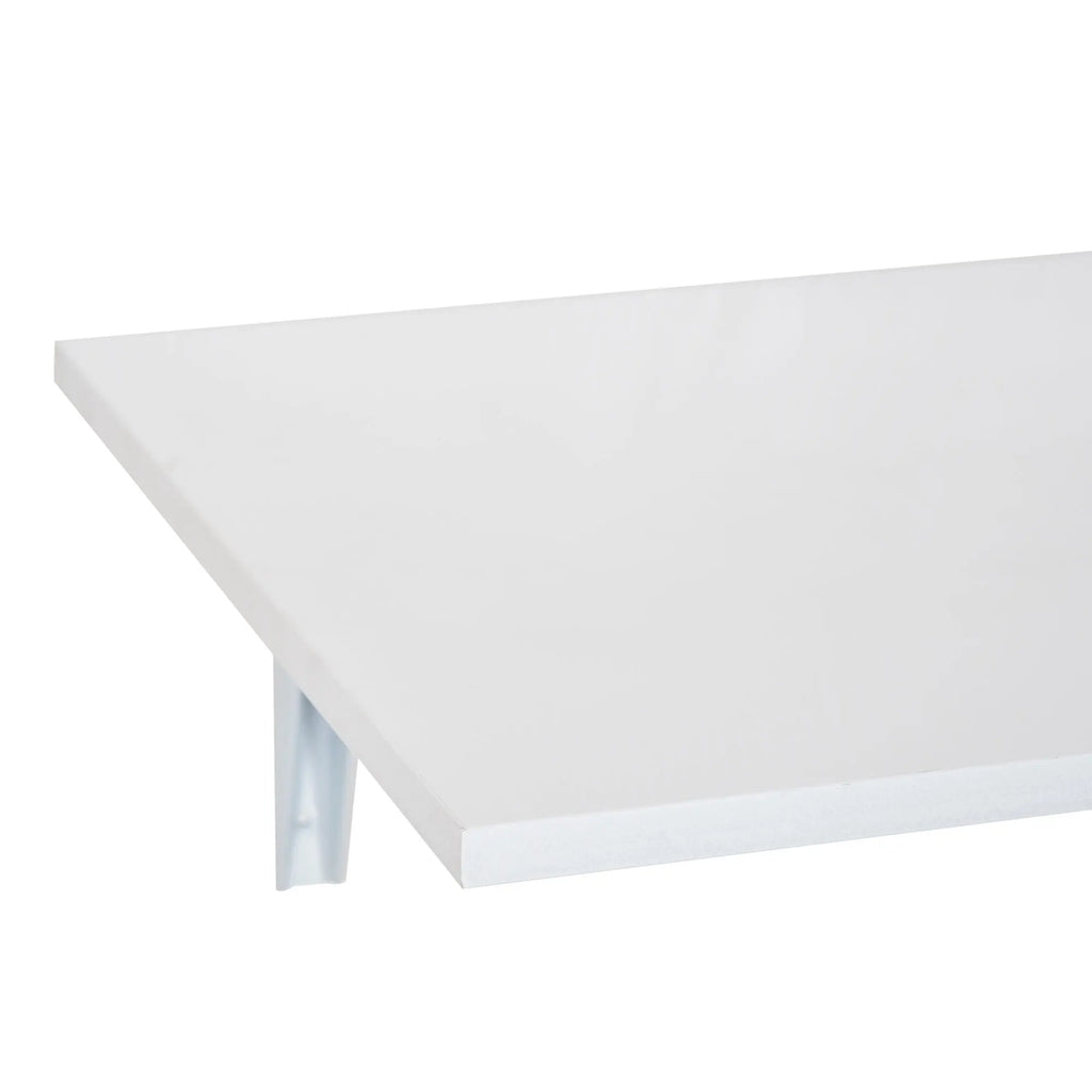 Table murale pliante 60 × 40 cm blanche