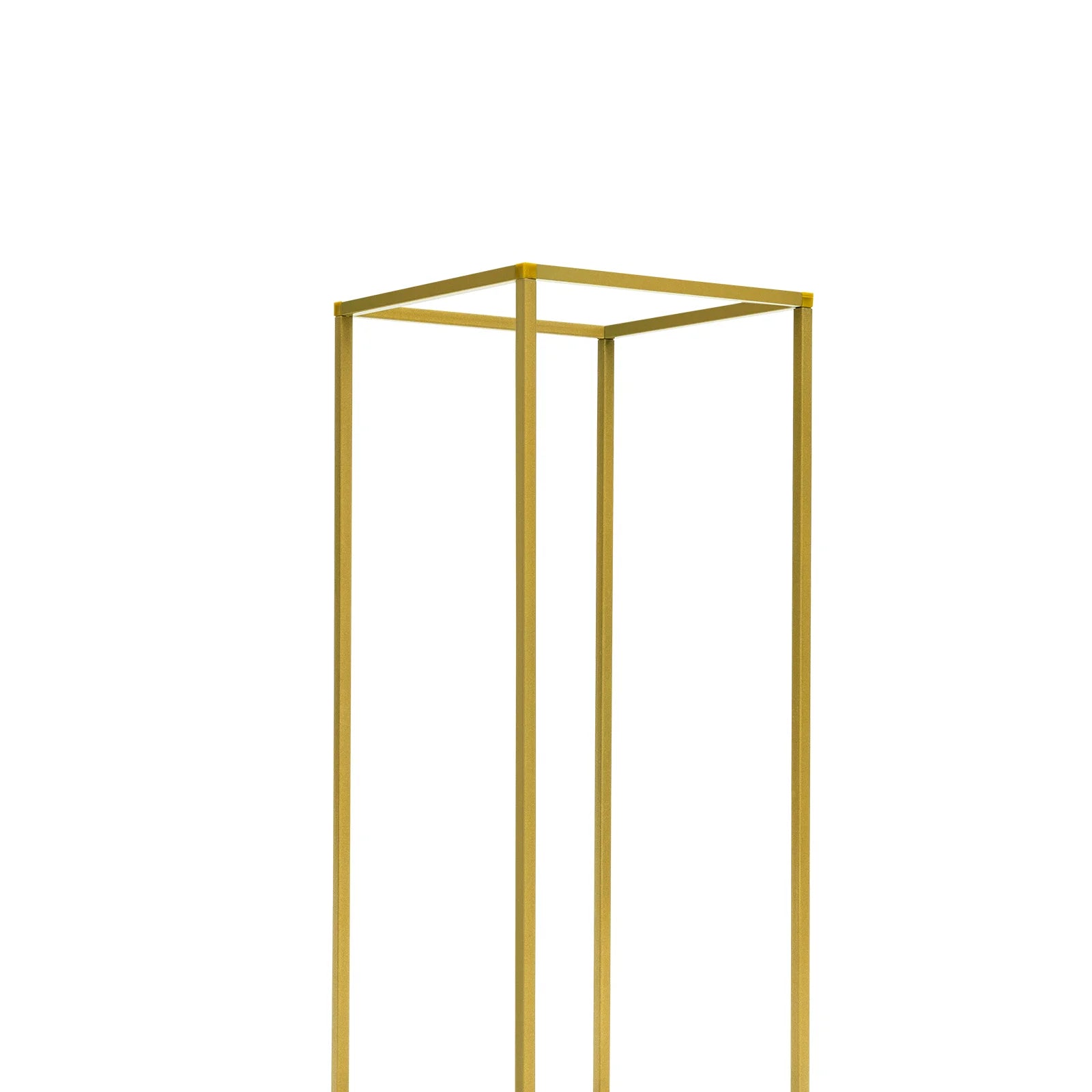 Lot de 10 colonnes dorées pour fleurs et décorations