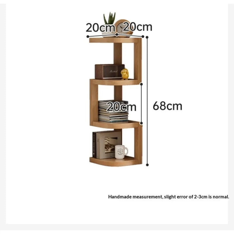 Table de chevet minimaliste à 2 tiroirs