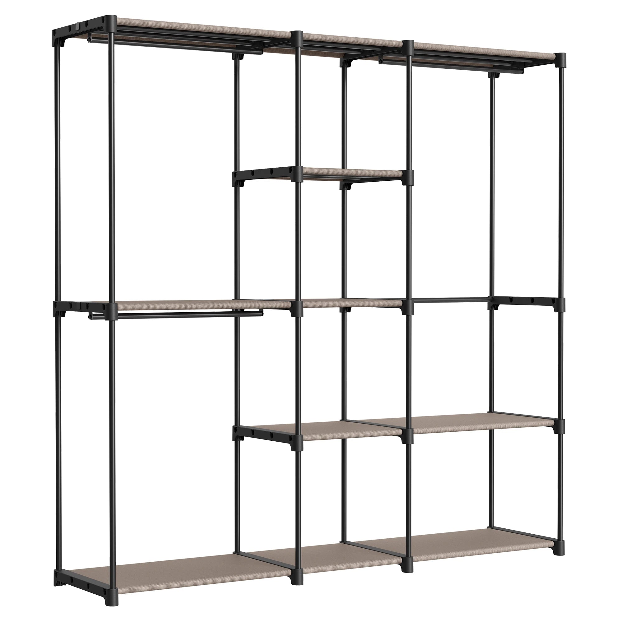 Dressing ouvert modulable 182 × 43 × 182 cm