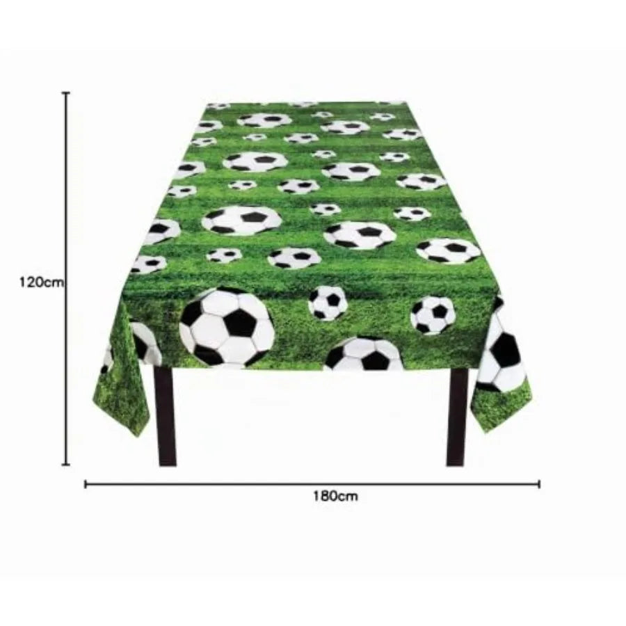 Dimensions de la nappe football, 180 × 120 cm