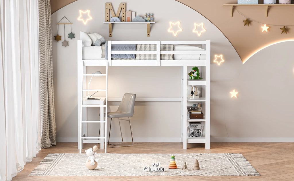 Lit superposé cabane pour 2 enfants 90 ou 140 × 200 cm