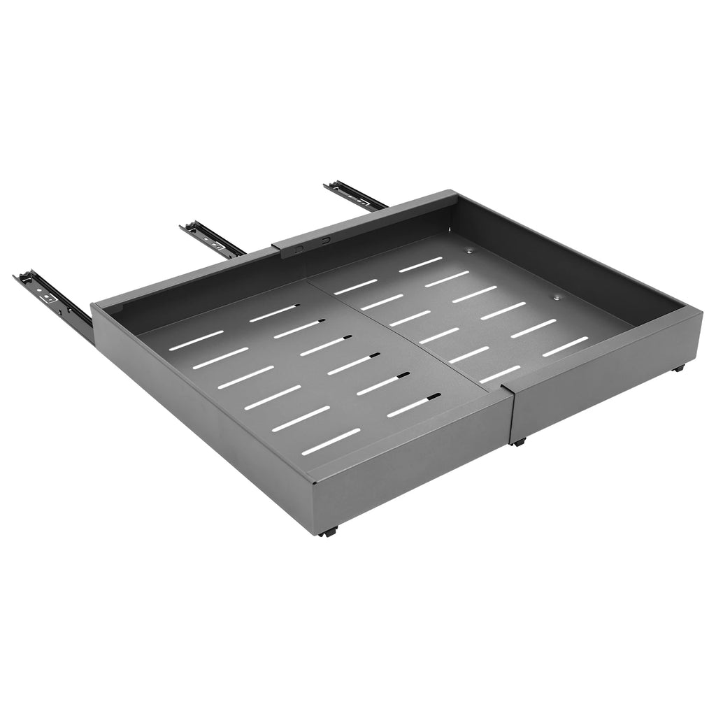 Tiroir de rangement extractible et extensible sans perçage