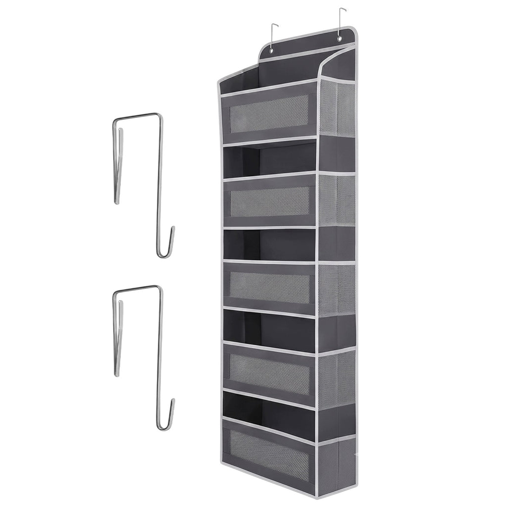 Organisateur de porte gris à 5 niveaux